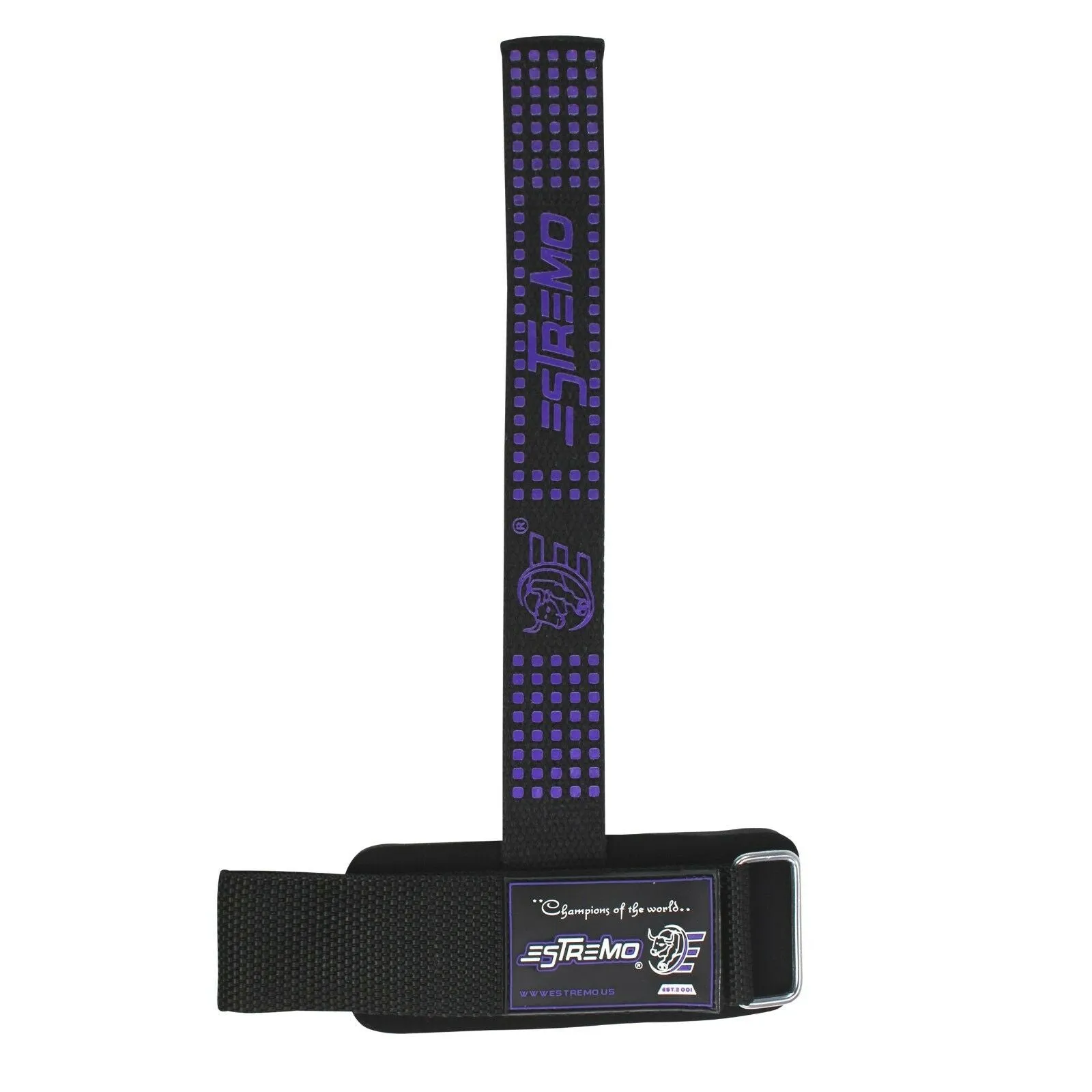 Wrist Support Bar Lifting Straps - Purple