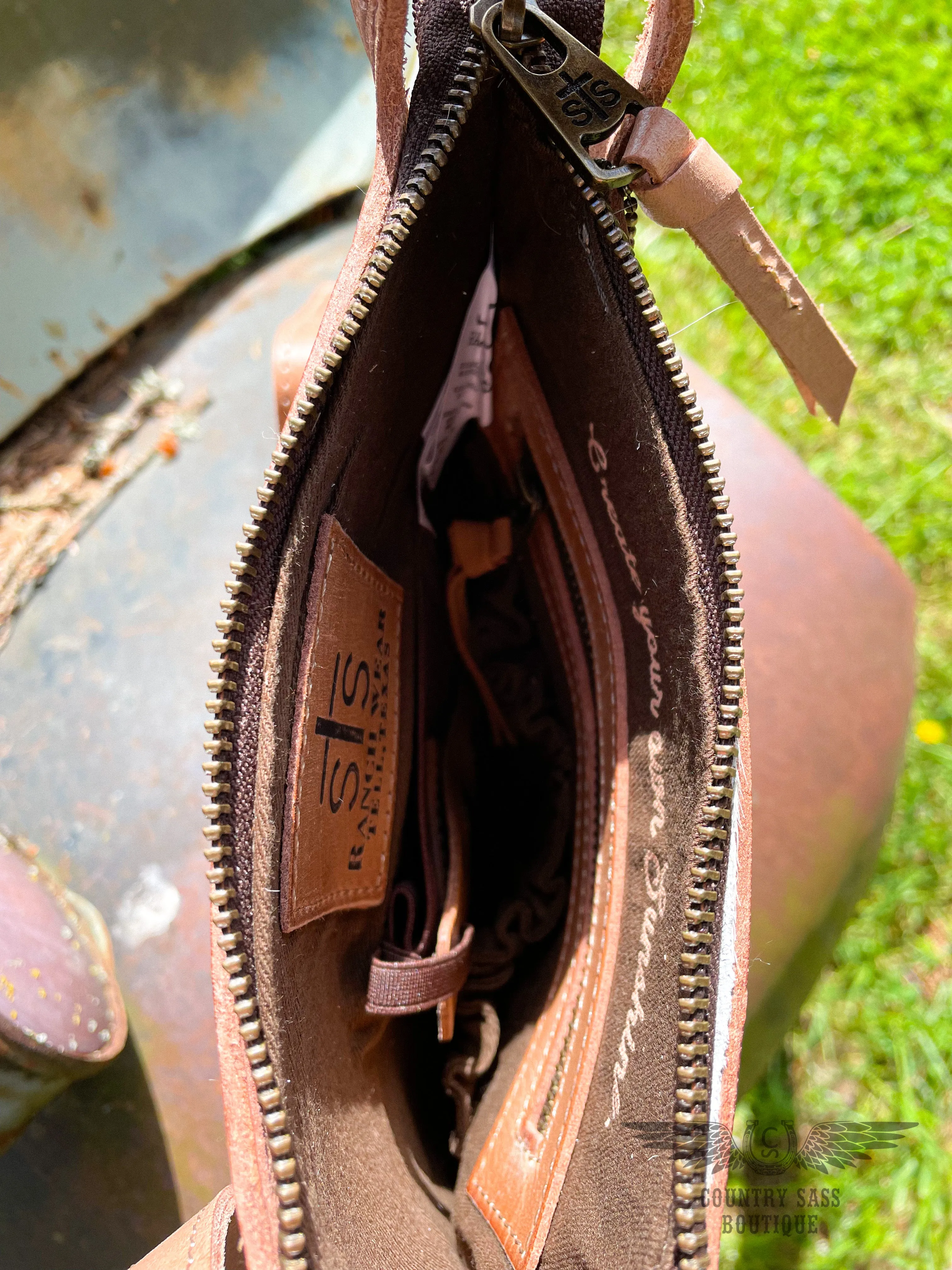 Yipee Kiyay Crossbody Purse