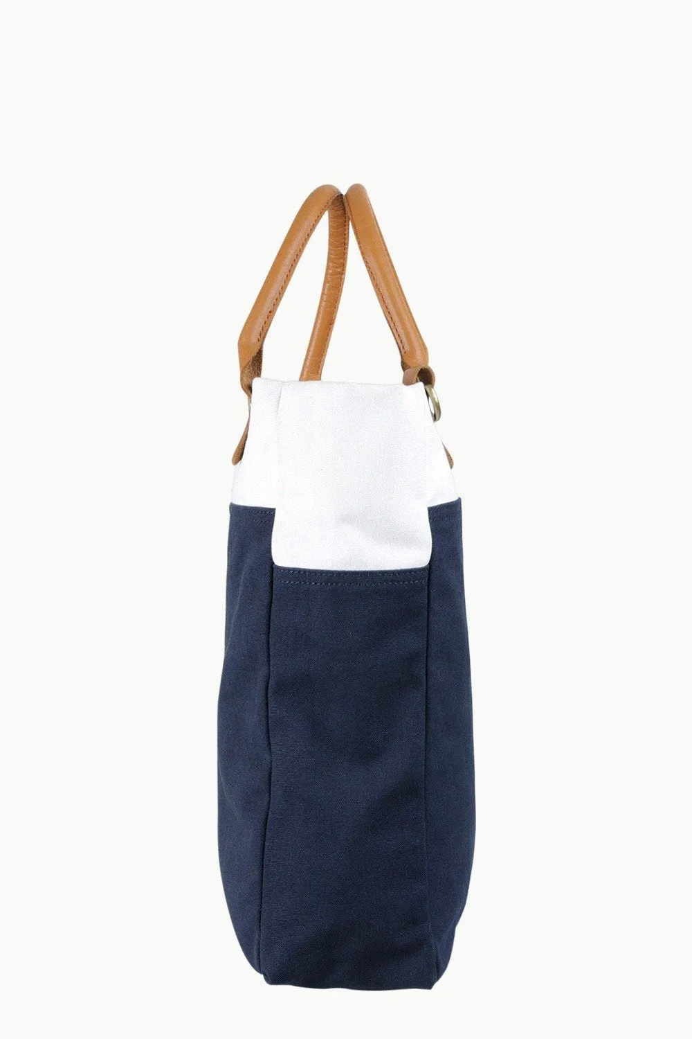 Zobello Canvas Colorblock Urban Tote Bag