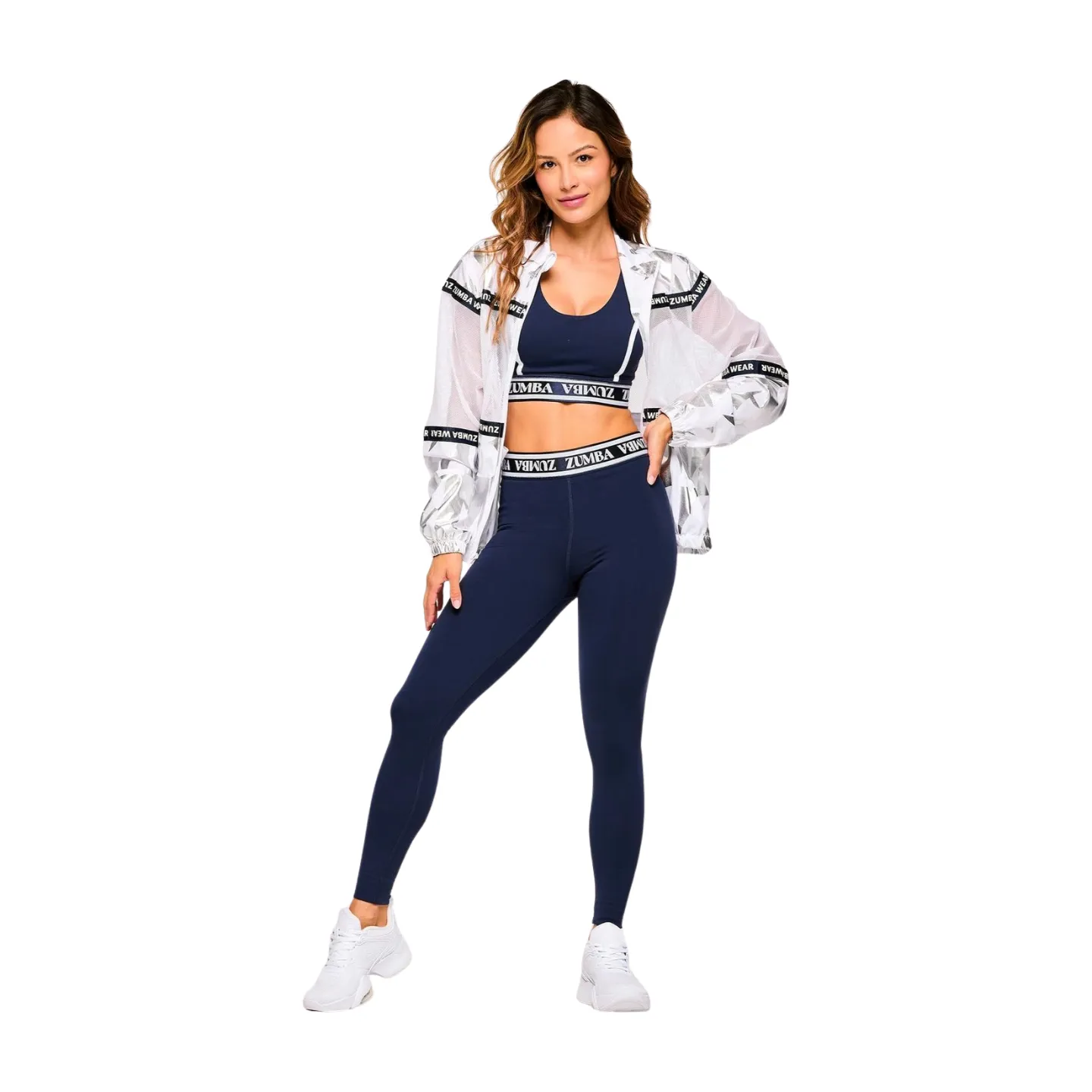Zumba Out Loud Woven Jacket With Mesh Inserts